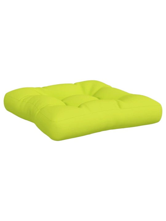 Podušky na palety 3 ks jasně zelené textil
