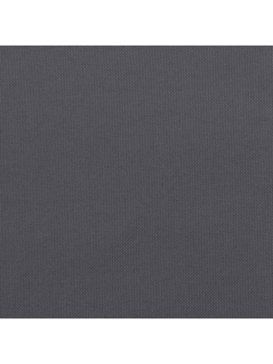 Poduška na palety antracitová 60 x 61,5 x 10 cm textil