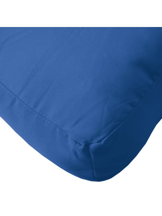 Poduška na palety královsky modrá textil