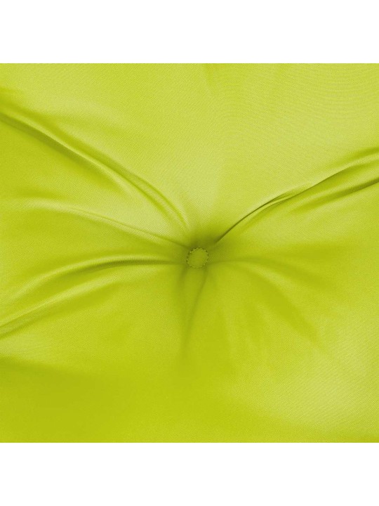 Poduška na palety jasně zelená 58 x 58 x 10 cm textil