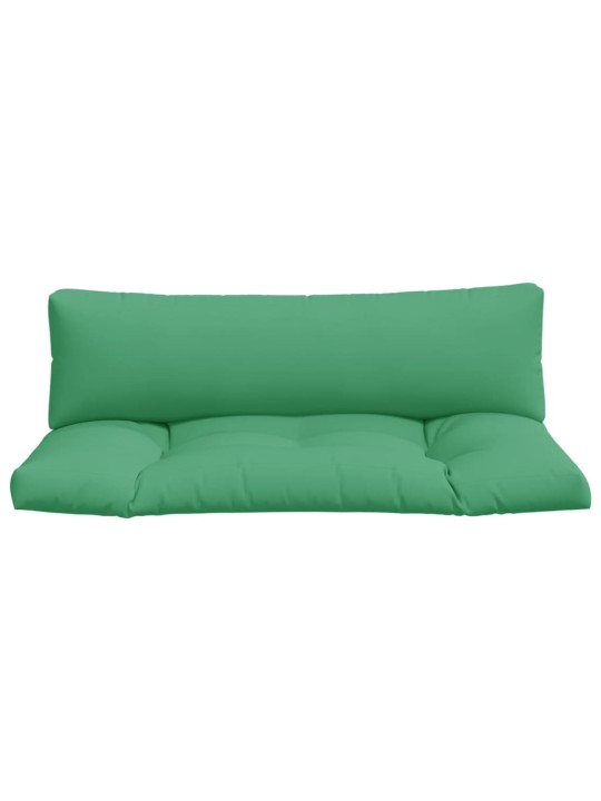 Podušky na palety 2 ks zelené textil