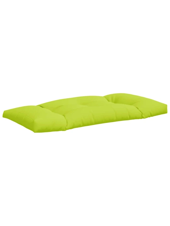 Podušky na palety 2 ks jasně zelené textil