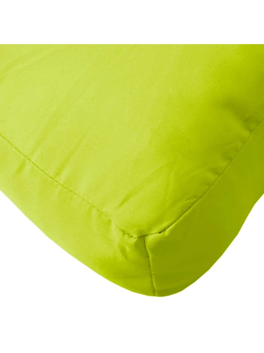 Podušky na palety 2 ks jasně zelené textil