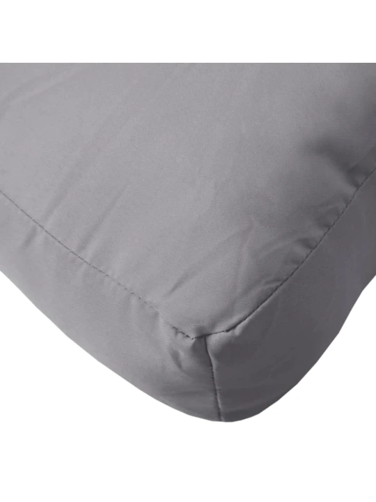 Podušky na palety 3 ks šedé textil