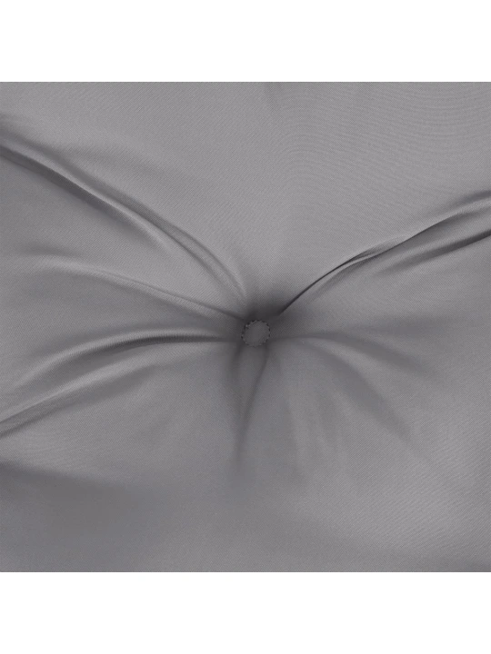Podušky na palety 3 ks šedé textil