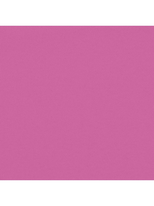 Podušky na zahradní židli 6 ks růžové 40x40x4 cm textil