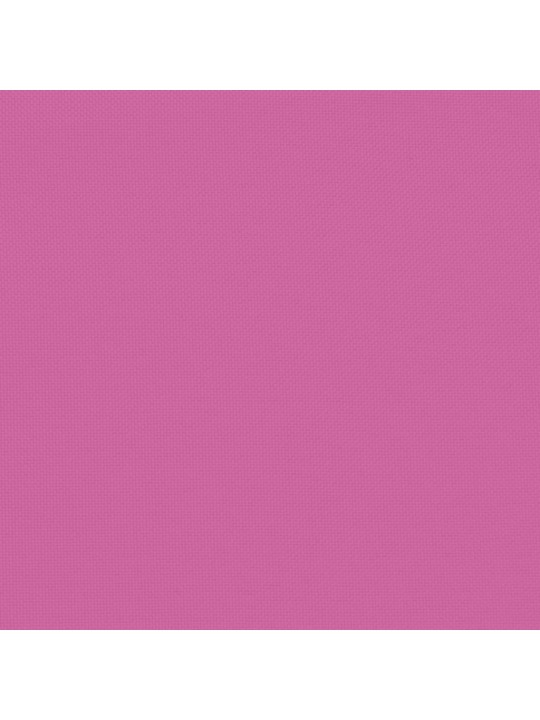 Podušky na židli 6 ks růžové 40 x 40 x 7 cm textil