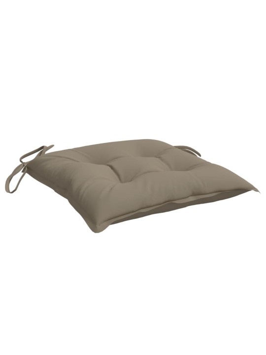 Podušky na palety 4 ks taupe 50 x 50 x 7 cm oxfordská látka