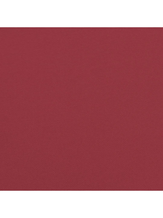 Podušky na palety 2 ks vínové 50 x 50 x 7 cm oxfordská látka
