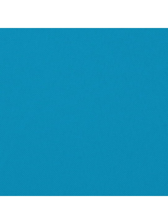 Poduška na zahradní lavici světle modrá 100x50x7cm látka oxford