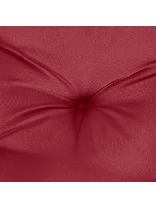 Poduška na zahradní lavici vínová 100x50x7 cm oxfordská látka