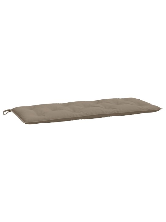 Poduška na zahradní lavici taupe 120x50x7 cm oxfordská látka