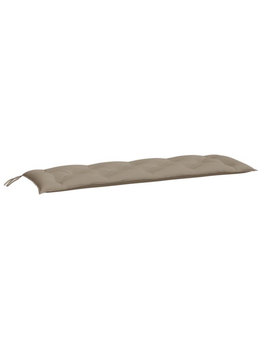 Poduška na zahradní lavici taupe 150x50x7 cm oxfordská látka
