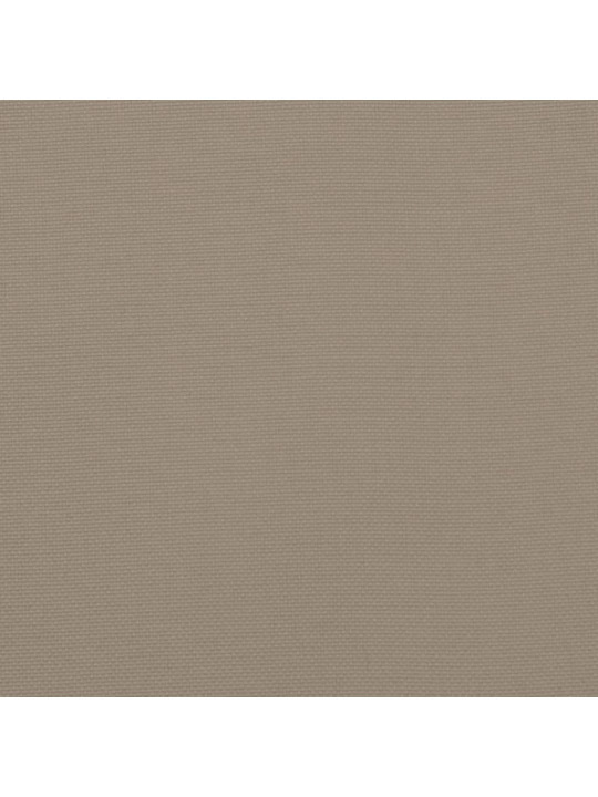 Poduška na zahradní lavici taupe 180x50x7 cm oxfordská látka