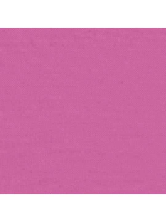 Podušky na zahradní lavici 2 ks růžové 100 x 50 x 7 cm textil