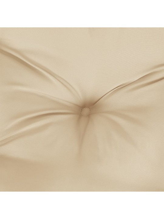 Podušky na zahradní lavici 2 ks béžové 150x50x7 cm látka oxford