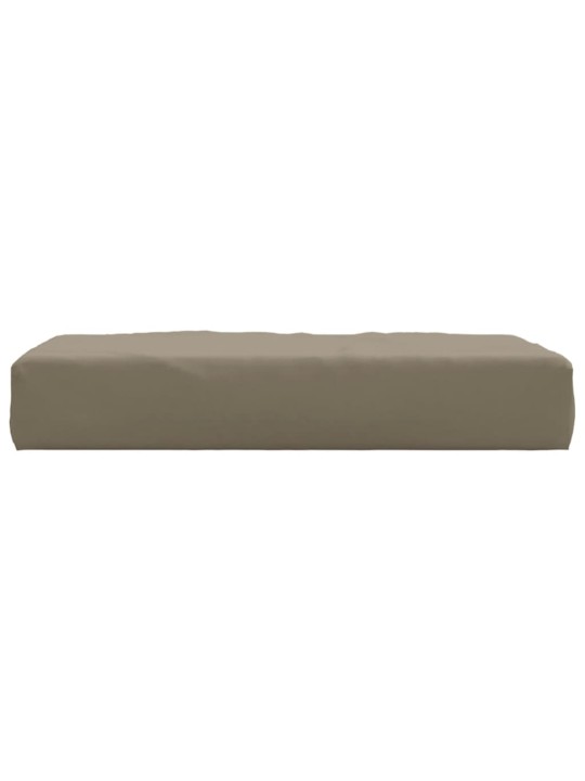 Poduška na palety taupe 60x60x9,5 cm oxfordská látka