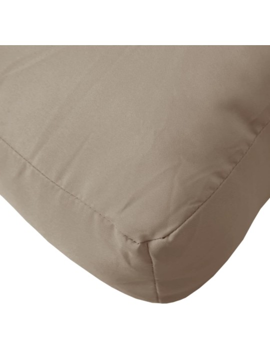 Poduška na palety taupe 60x60x9,5 cm oxfordská látka