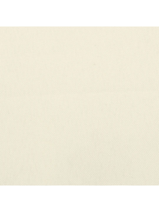 Poduška na zahradní lavici krémově bílá 110x50x7cm látka oxford