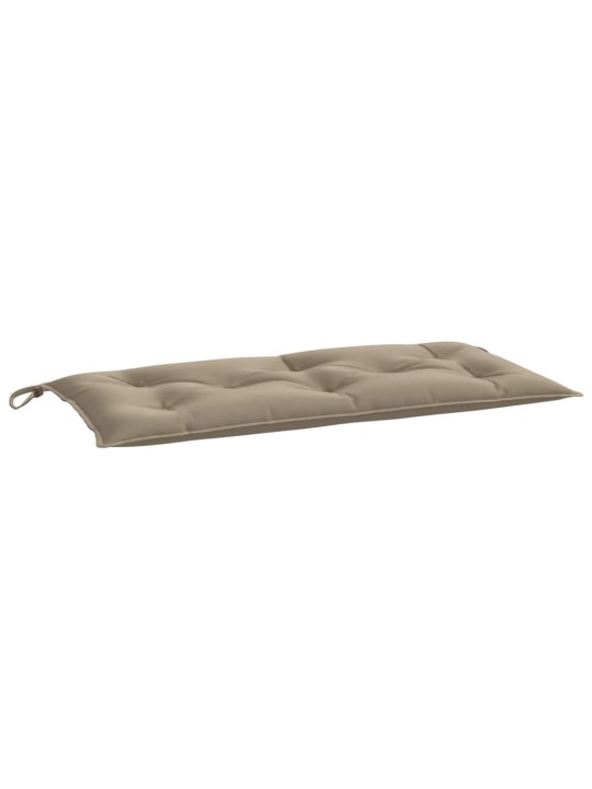 Poduška na zahradní lavici taupe 110x50x7 cm oxfordská látka