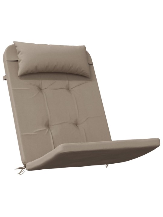 Podušky na židli Adirondack 2 ks taupe oxfordská látka