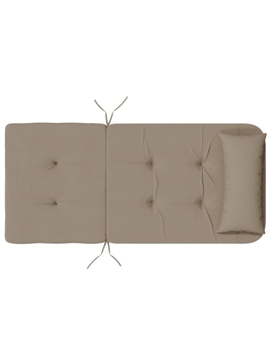 Podušky na židli Adirondack 2 ks taupe oxfordská látka