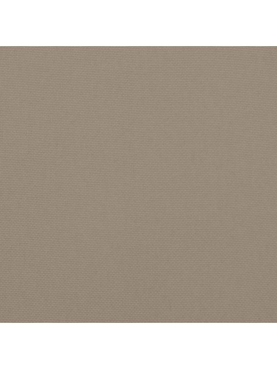 Poduška na lehátko taupe 180x60x4 cm oxfordská látka