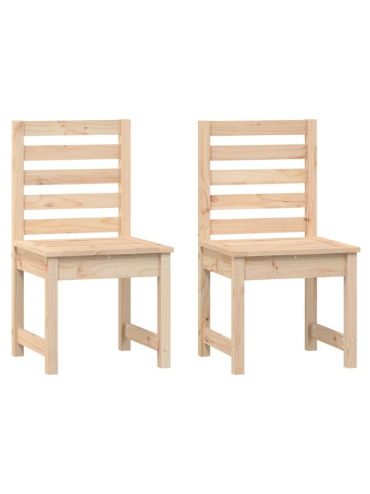 3dílný zahradní bistro set masivní borové dřevo
