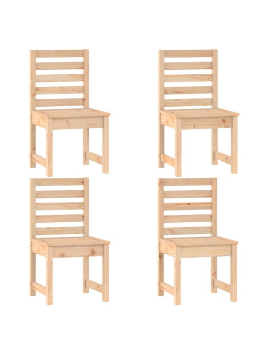 5dílný zahradní jídelní set masivní borové dřevo