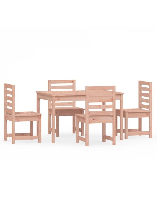 5dílný zahradní jídelní set masivní dřevo douglasky