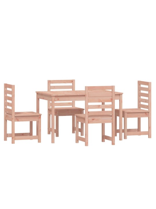 5dílný zahradní jídelní set masivní dřevo douglasky