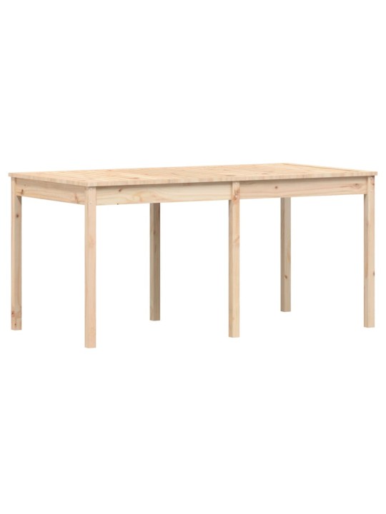 7dílný zahradní jídelní set masivní borové dřevo
