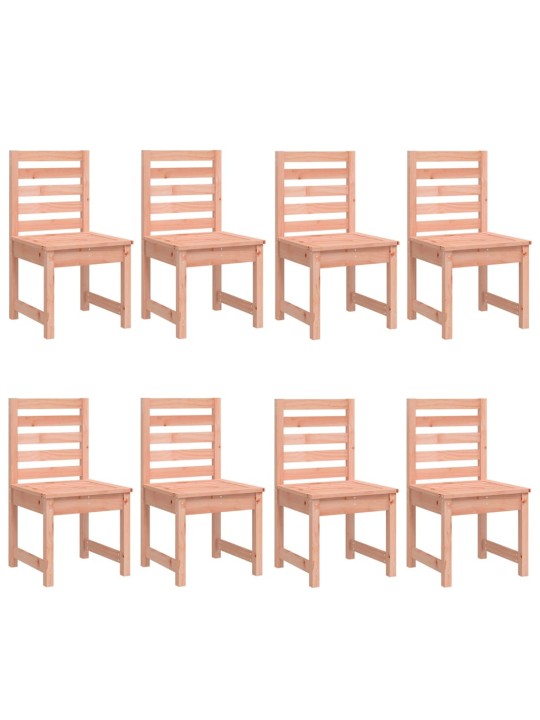 11dílný zahradní jídelní set masivní dřevo douglasky