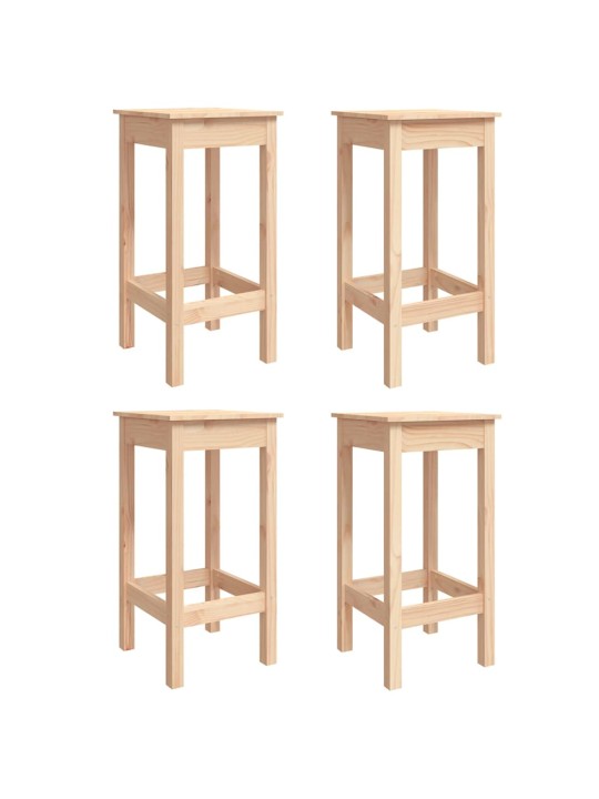 5dílný zahradní barový set masivní borové dřevo