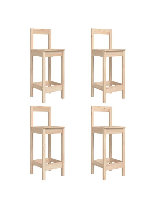 5dílný zahradní barový set masivní borové dřevo