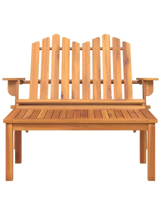2dílná sada zahradního nábytku Adirondack masivní akácie