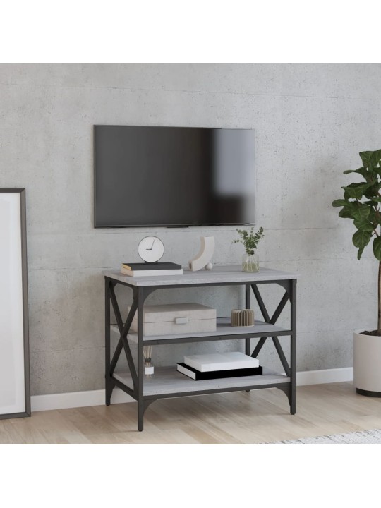 TV skříňka šedá sonoma 60 x 40 x 50 cm kompozitní dřevo