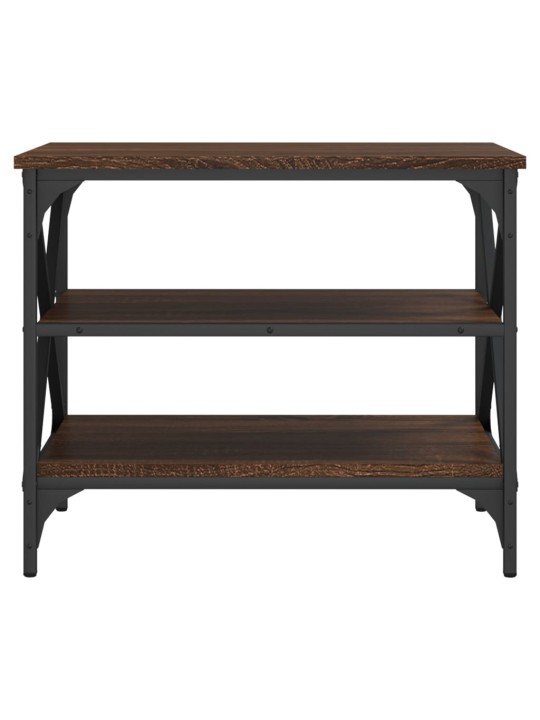 TV skříňka hnědý dub 60 x 40 x 50 cm kompozitní dřevo