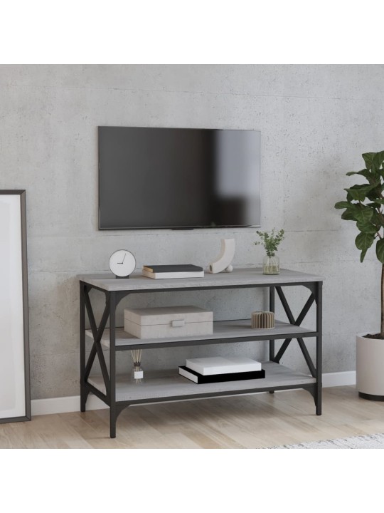 TV skříňka šedá sonoma 80 x 40 x 50 cm kompozitní dřevo
