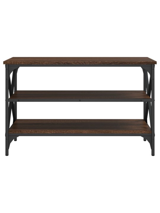 TV skříňka hnědý dub 80 x 40 x 50 cm kompozitní dřevo