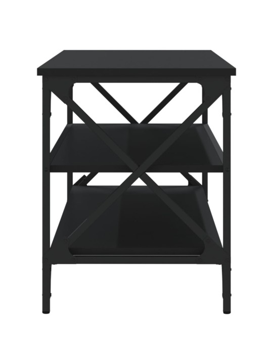 TV skříňka černá 100 x 40 x 50 cm kompozitní dřevo
