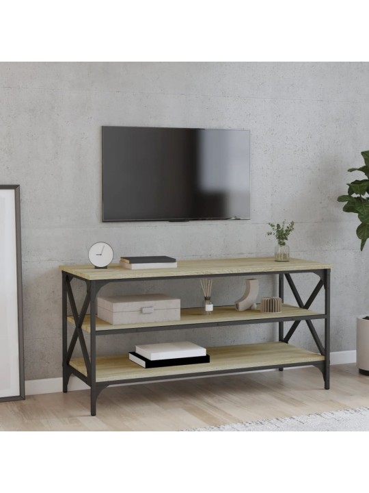 TV skříňka dub sonoma 100 x 40 x 50 cm kompozitní dřevo