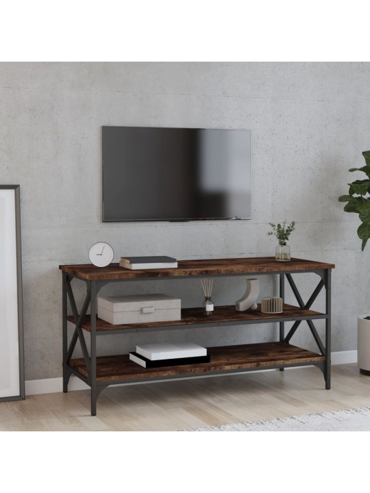 TV skříňka kouřový dub 100 x 40 x 50 cm kompozitní dřevo