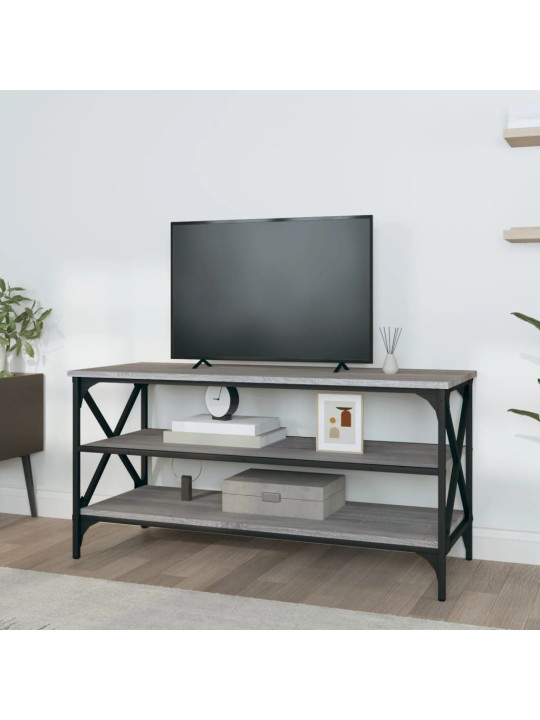 TV skříňka šedá sonoma 100 x 40 x 50 cm kompozitní dřevo