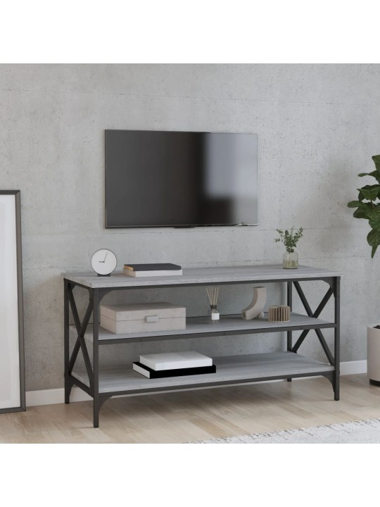 TV skříňka šedá sonoma 100 x 40 x 50 cm kompozitní dřevo