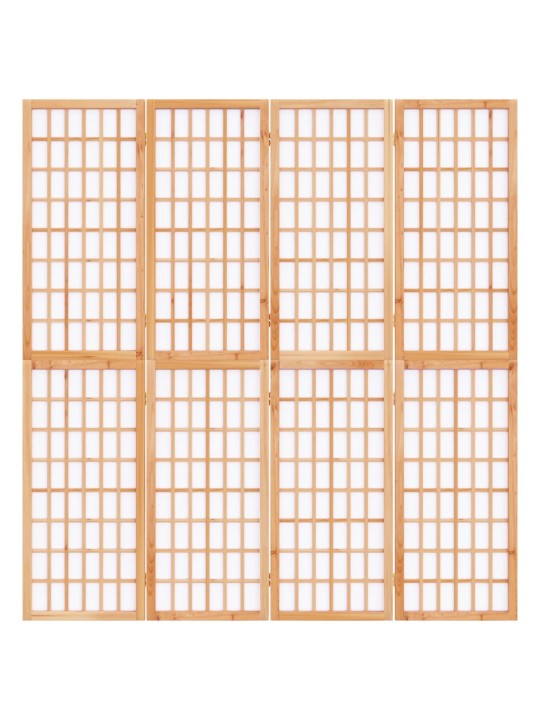 Skládací 4dílný paraván v japonském stylu 160 x 170 cm