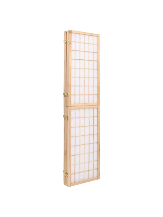 Skládací 4dílný paraván v japonském stylu 160 x 170 cm