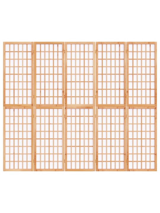 Skládací 5dílný paraván v japonském stylu 200 x 170 cm