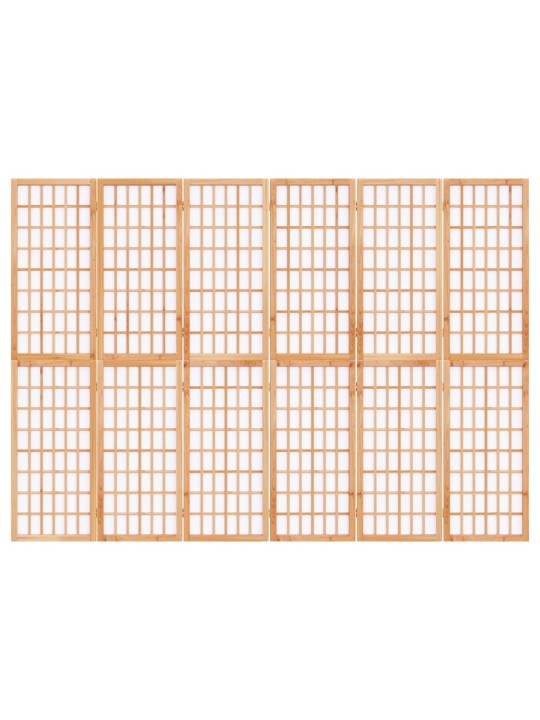 Skládací 6dílný paraván v japonském stylu 240 x 170 cm