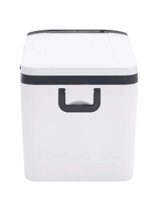 Chladicí box s rukojetí černý a bílý 18 l PP a PE
